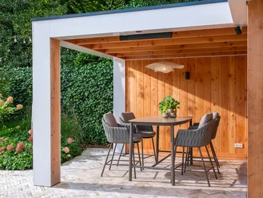 High Diningtafel Manolo 90 180 Terre Taste 4SO Printed Keramiek Tafel Buiten Hoog 4 Seasons Outdoor - afbeelding 2