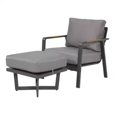 Hocker Mai tai 54.5x54.5x29,5 cm  lesli living www.tuinmeubels.nl