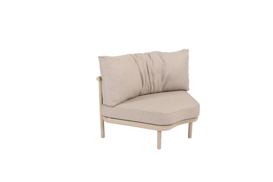 Hoek Element Piacenza XL Loungehoek Latte Loungebank Buiten 4SO - afbeelding 1