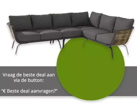 Onheil Betsy Trotwood Vermindering Hoekbank Antibes Links | 4 Seasons Outdoor - Tuinmeubels.nl