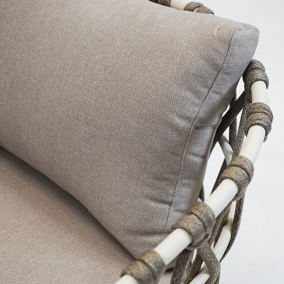 Hoekbank Dakota Creme Bruin met salontafel - afbeelding 3