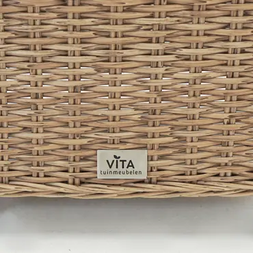 Ibiza hocker rattan detail, Vita, Tuinmeubels.nl