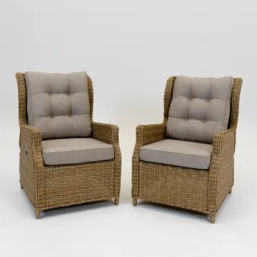 Ibiza Lounge stoel rattan - afbeelding 1