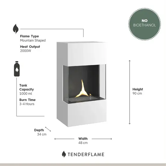 Indie Wall Black informatie, Tenderflame, tuinmeubels.nl