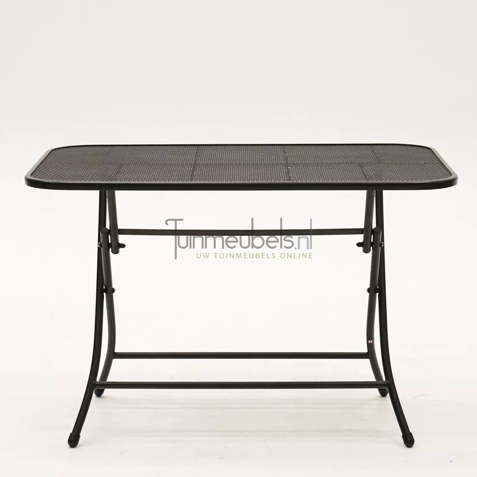 Inklapbare Tuintafel Lichtmetaal Grijs 110x70cm Klaptafel van Sow Shin Europe
