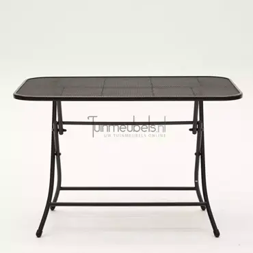 Inklapbare Tuintafel Lichtmetaal Grijs 110x70cm Klaptafel van Sow Shin Europe