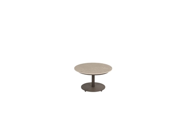Koffietafel Boaz 60 Antraciet Terre Rond 4SO Tafel Buiten Tuintafel 4 Seasons Outdoor