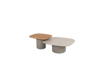 Demi coffee tafelset van 2 cloud 50X60 and 70X80cm, 4 Seasons Outdoor, tuinmeubels.nl