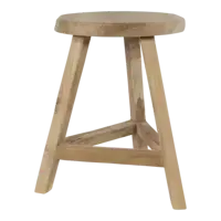 Krukje teak Binnen Buiten Tuin ø35cm Lesli Living