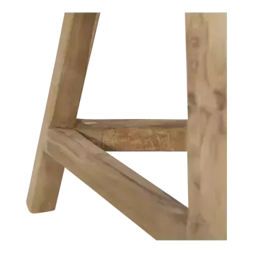 Krukje teak Binnen Buiten Tuin ø35cm Lesli Living - afbeelding 4