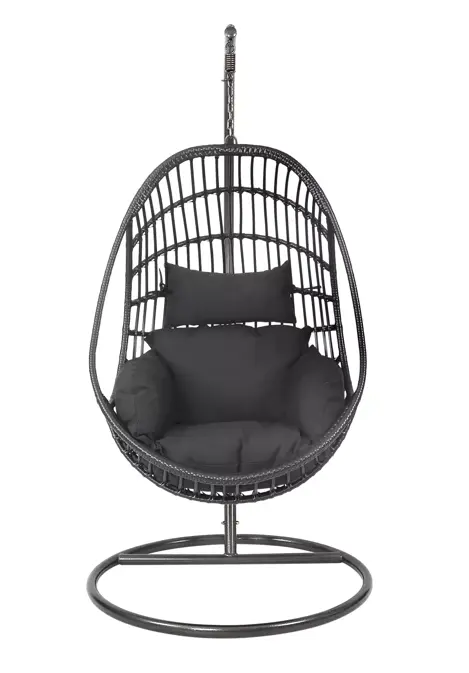 Lesli Living Hangstoel Sturdy Zwart, Lesli Living, Tuinmeubels