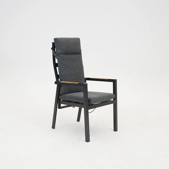 Levy stapelstoel teak arm, SenS-line, tuinmeubels
