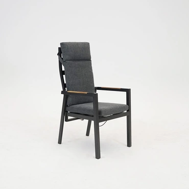 Levy stapelstoel teak arm, SenS-line, tuinmeubels