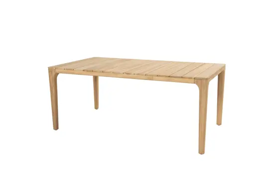 Liam tafel 180x100cm met 4 Albano stoelen tafel, 4 Seasons Outdoor, Tuinmeubels