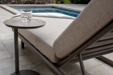 Milano ligbed terre incl. kussen en hoofdsteun details, 4 Seasons Outdoor, tuinmeubels.nl