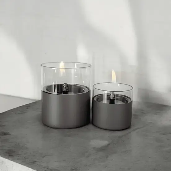 Lilly 8 &10 duo pack Gun metal sfeer, Tenderflame, tuinmeubels.nl