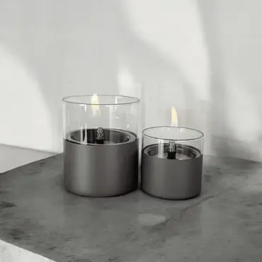 Lilly 8 &10 duo pack Gun metal sfeer, Tenderflame, tuinmeubels.nl