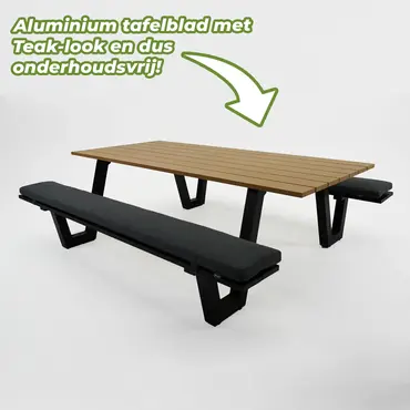 Lorenzo picknickbank 220 cm, SenS-line, tuinmeubels
