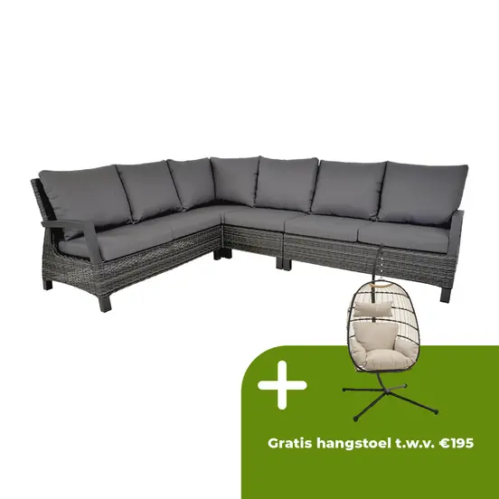 Lounge Hoekbank set Prato Forte Buiten Tuin van Lesli Living - afbeelding 1