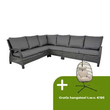 Lounge Hoekbank set Prato Forte Buiten Tuin van Lesli Living