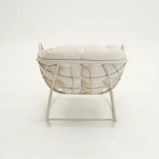 Lounge- schommelstoel Royal Rocking II créme met hoes - afbeelding 6