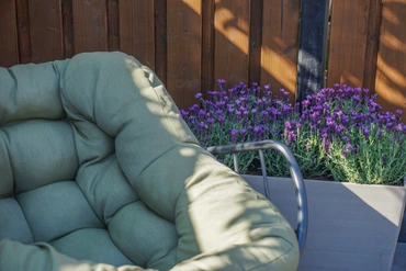 Lounge schommelstoel Royal Rocking II groen - afbeelding 6