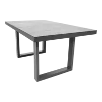 Lounge tafel buiten tuin hoog Prato 2.0 Negro 140x85cm Lesli Living