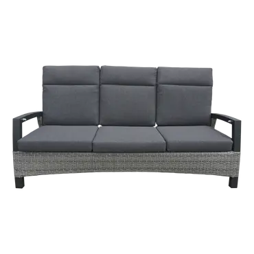 Loungebank Prato Brick voor, Lesli Living, tuinmeubels