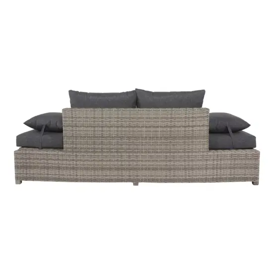 Loungebank roma l210b80h66cm cloud achterkant, Lesli Living, tuinmeubels