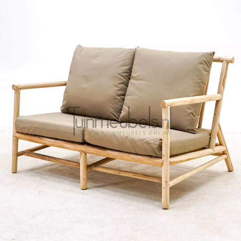 Loungebank Rooty 145 cm - teak