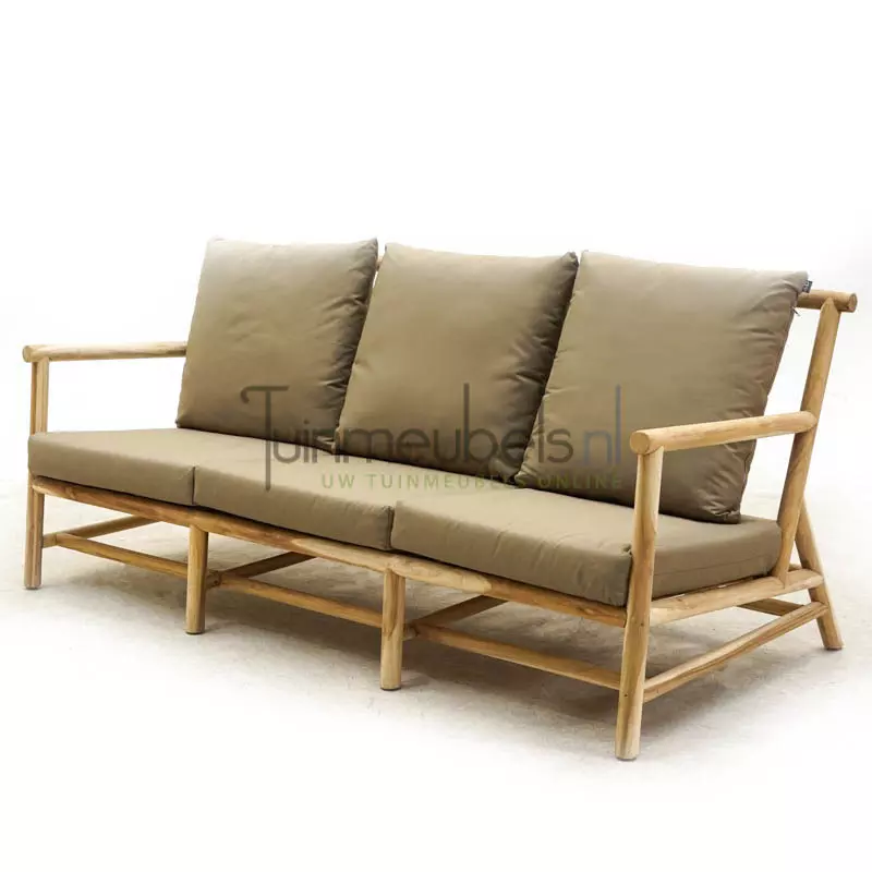 Loungebank Rooty 210 cm - teak