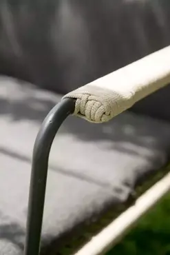 Loungebank Scandic - met kussens - Rope www.tuinmeubels.nll