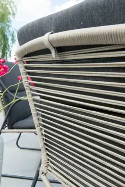 Loungebank Scandic - met kussens - Rope www.tuinmeubels.nll