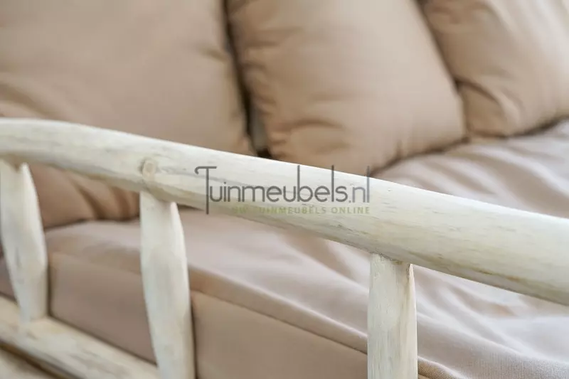 Bank teakhout, teak, www.tuinmeubels.nl