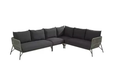 Loungeset Antara groen met center van 4 Seasons Outdoor - afbeelding 1