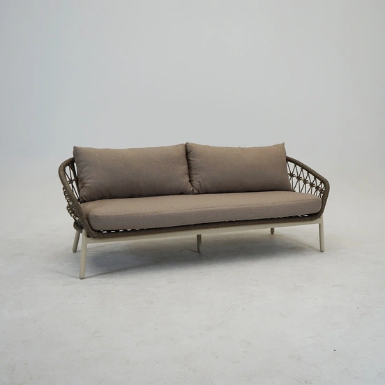 Loungeset Dakota 4 dlg Bruin loungestoel, Vita, tuinmeubels