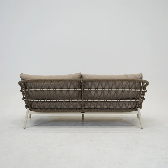 Loungeset Dakota 4 dlg Bruin sfeerbeeld, Vita, tuinmeubels