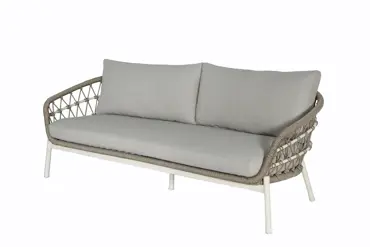 Loungeset Dakota 4 dlg Bruin loungebank, Vita, tuinmeubels