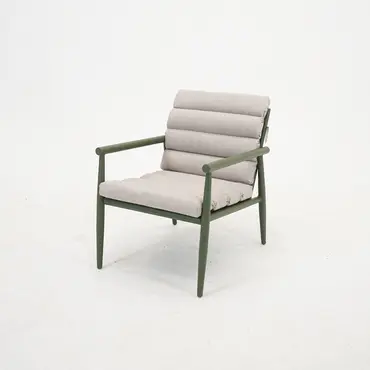 Loungeset harper olive stoel, Lesli Living, tuinmeubels.nl