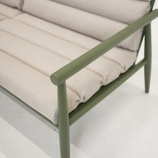 Loungeset harper olive detail, Lesli Living, tuinmeubels.nl