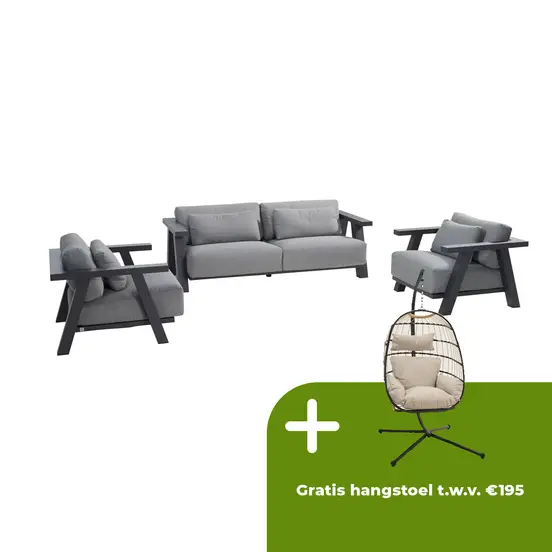 Loungeset Iconic | 4 Seasons Outdoor - afbeelding 1