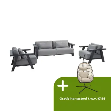 Loungeset Iconic | 4 Seasons Outdoor - afbeelding 1