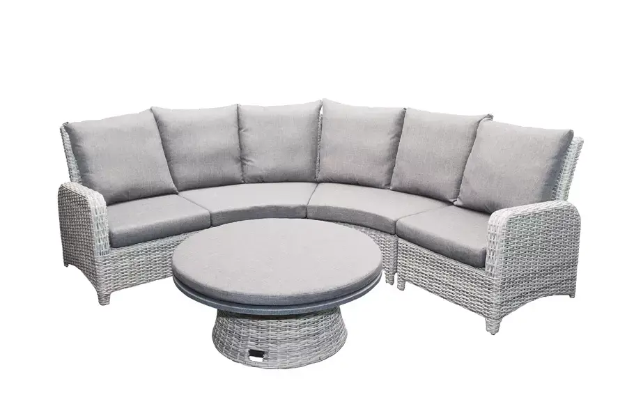 Loungeset lucia rond leaf