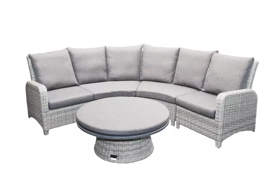Loungeset lucia rond leaf - afbeelding 1