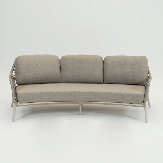 Loungeset Marseille loungebank voor, Lesli Living, tuinmeubels.nl