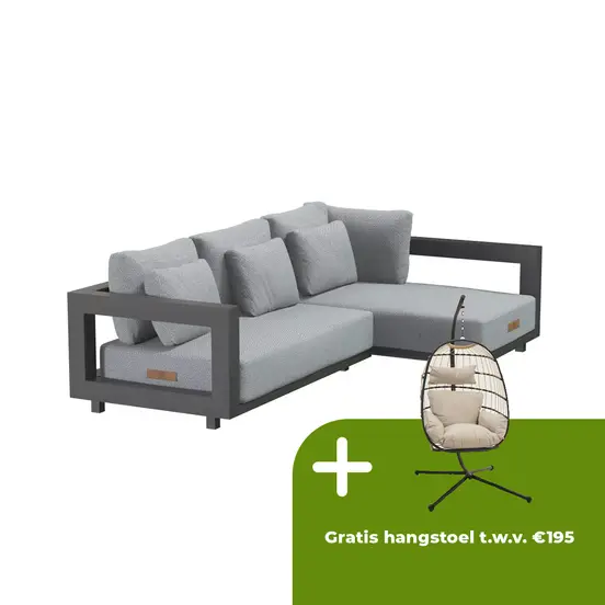 Loungeset metropolitan Klein Rechts zonder Salontafel - afbeelding 1