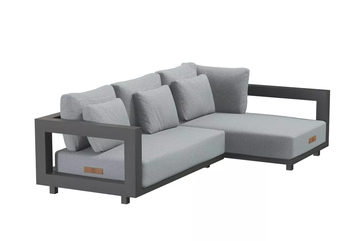 Loungeset Metropolitan klein rechts zonder salontafel van 4 Seasons Outdoor