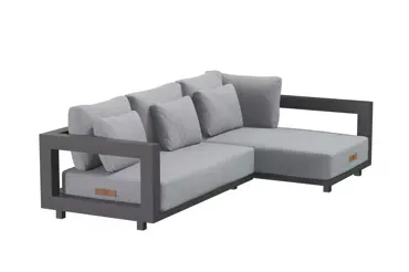 Loungeset Metropolitan klein rechts zonder salontafel van 4 Seasons Outdoor - afbeelding 2