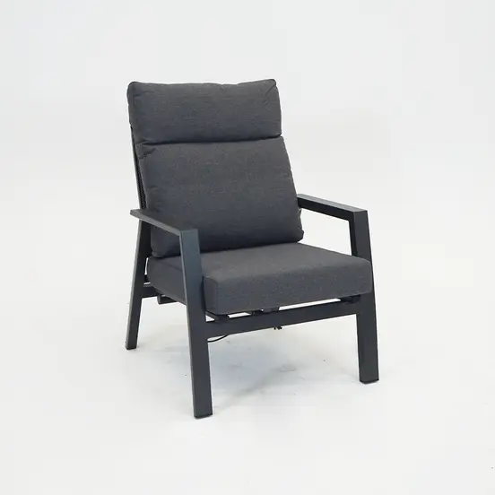 Loungeset Ohio antraciet met Murcia loungetafel - afbeelding 4