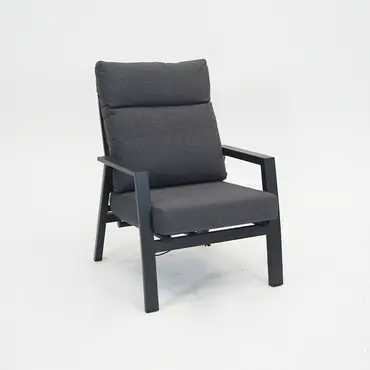 Loungeset Ohio antraciet met Murcia loungetafel - afbeelding 4